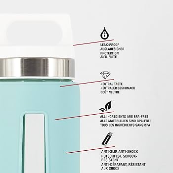 a picture of a thermos with instructions on how to use it