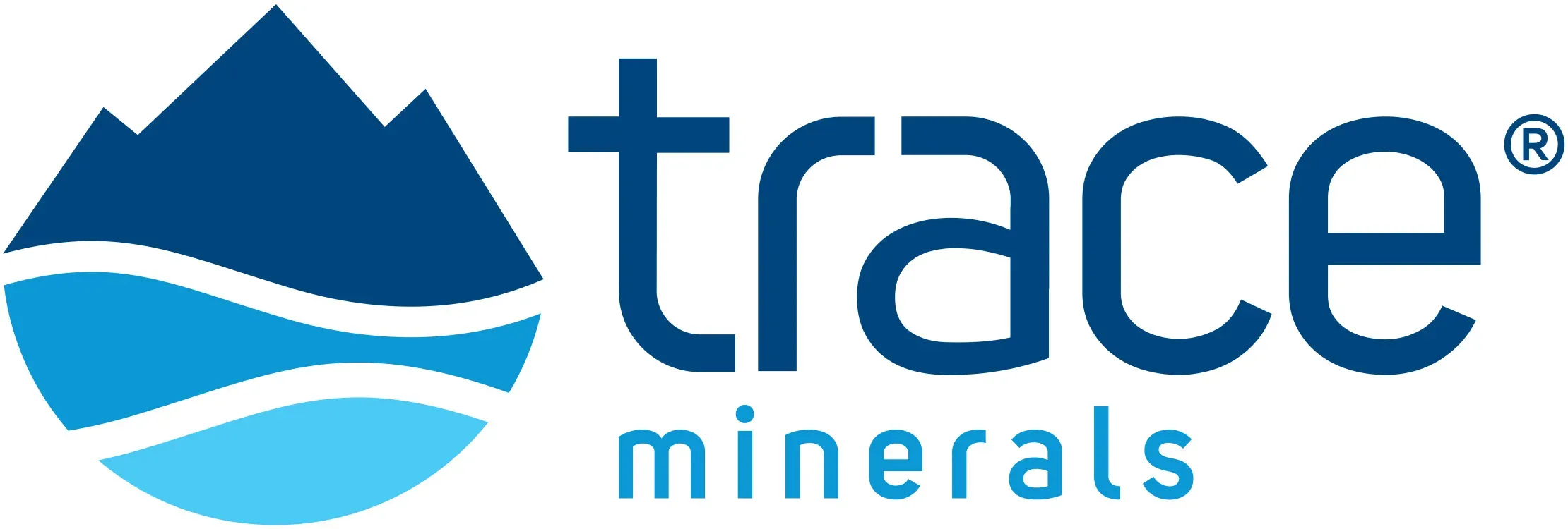 the logo for trace minerals